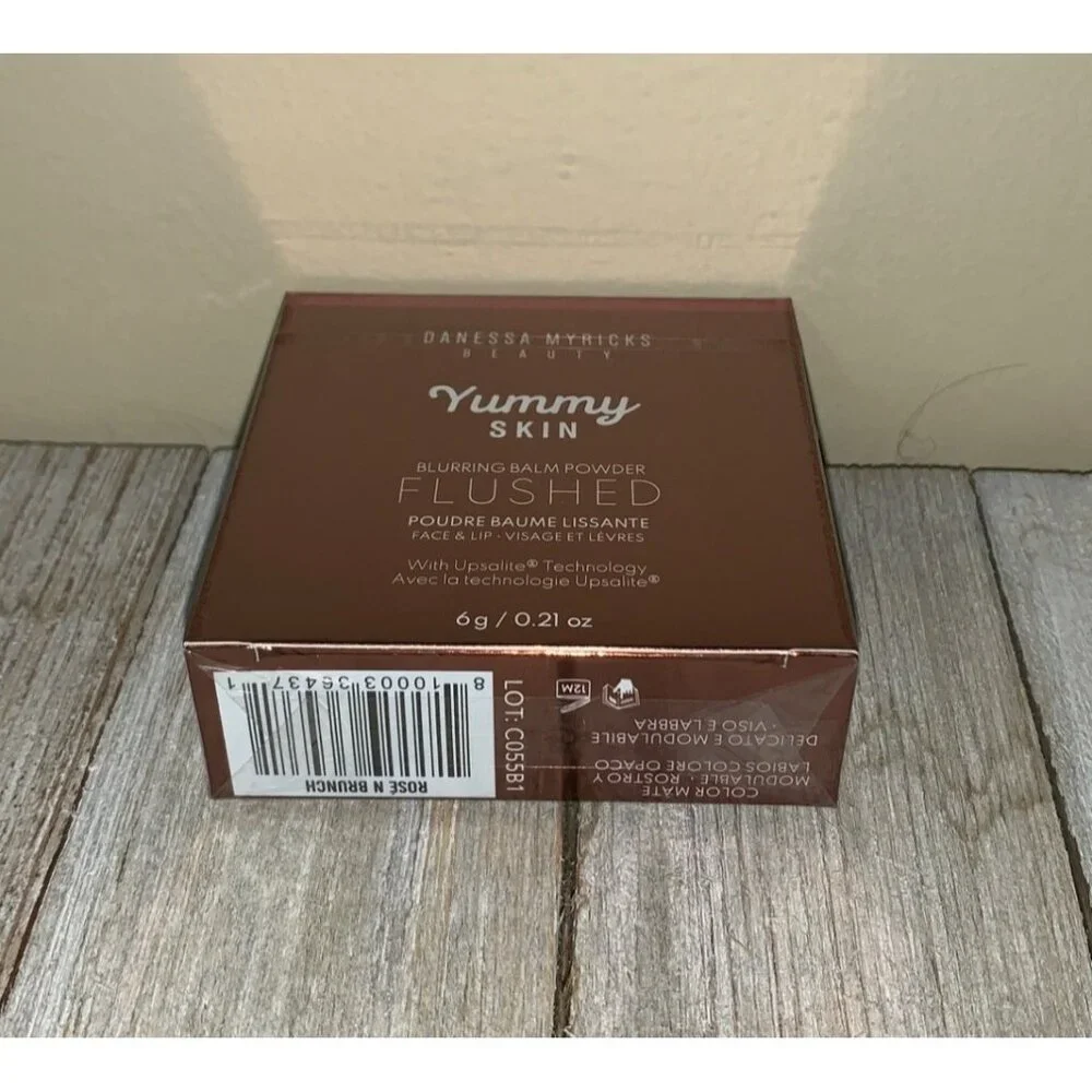 Danessa Myricks Beauty Yummy Skin Blurring Balm Powder Flushed ROSE N BRUNCH 6 G